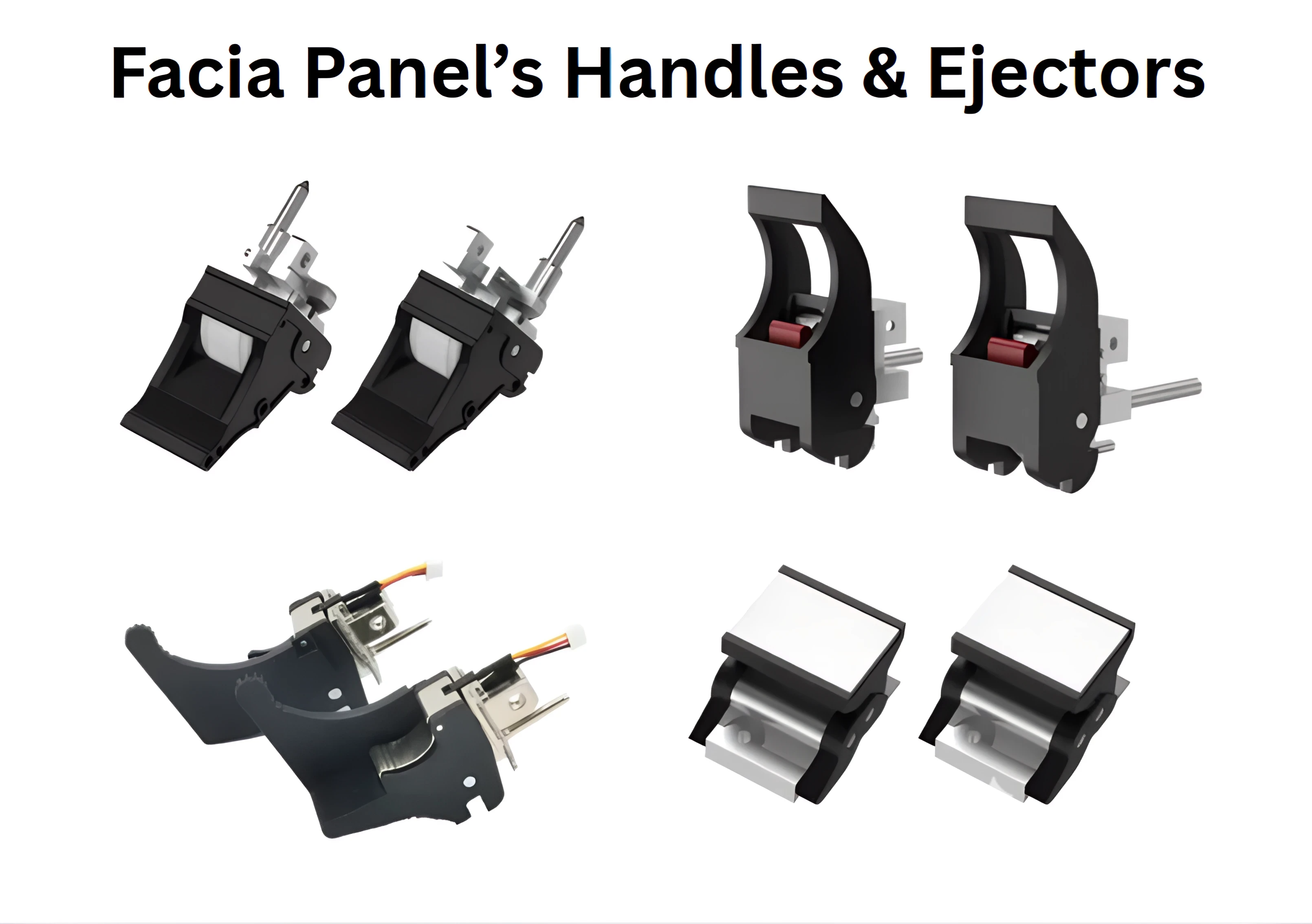 Facia panel handlers ejectors